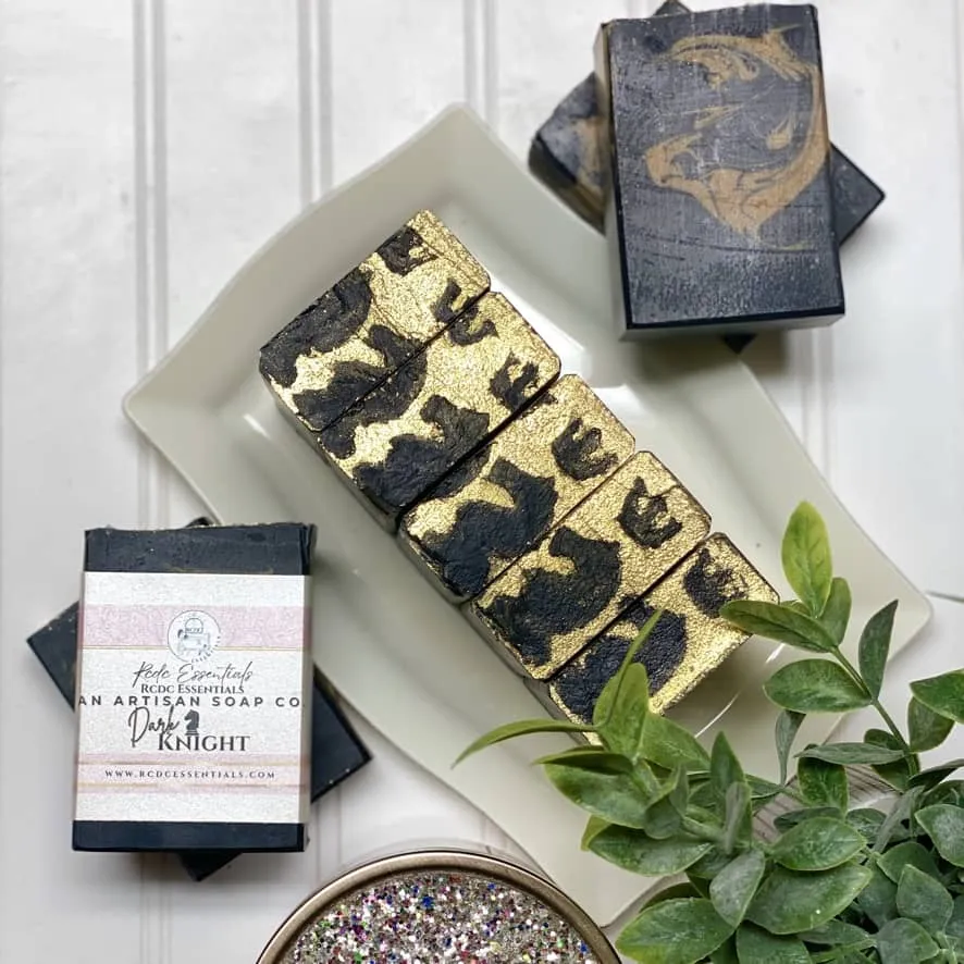 Dark Knight ~ Triple Milk Cold Process Soap