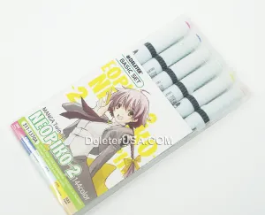 DELETER Neopiko-2 Dual-tipped Alcohol-based Marker - Basic Set