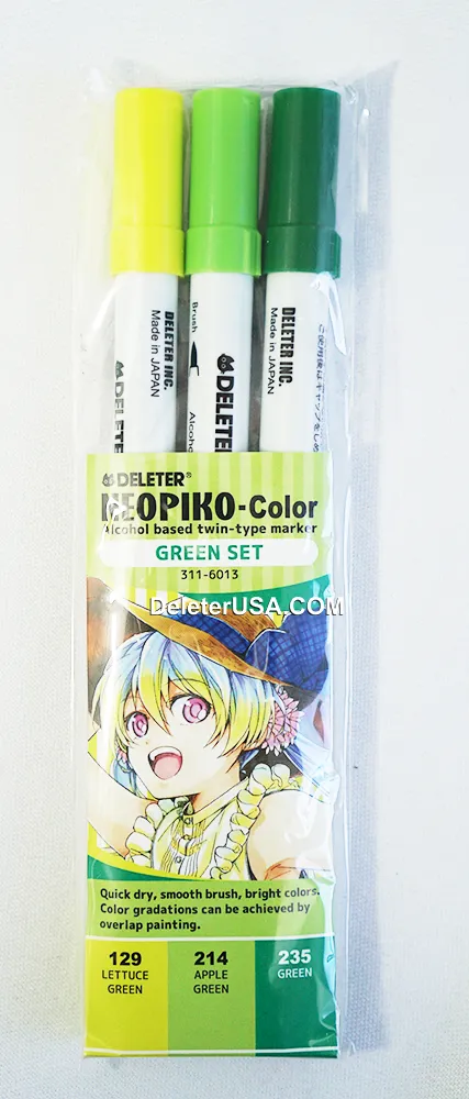 DELETER NEOPIKO-Color Green Set