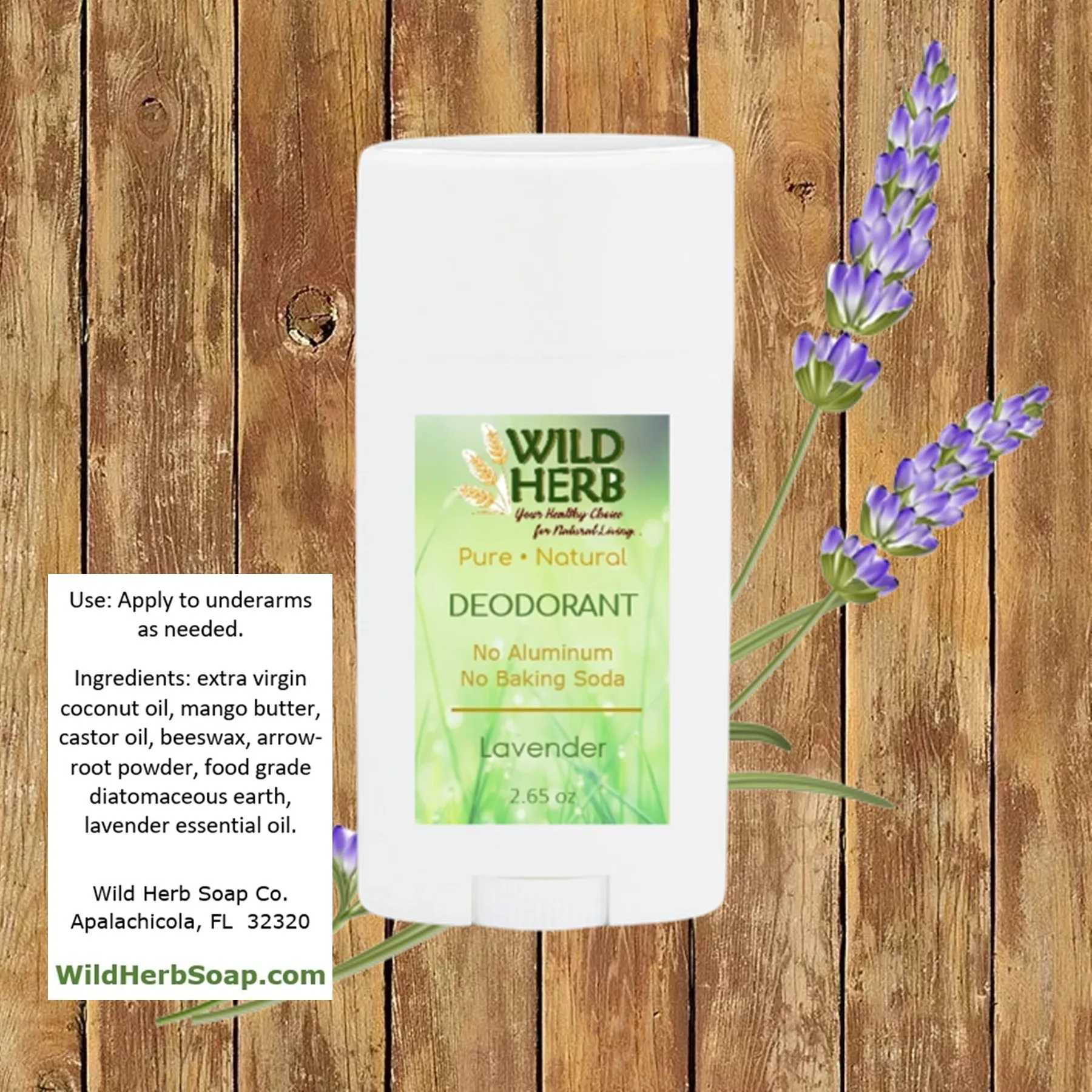 Deodorant (Baking Soda Free)
