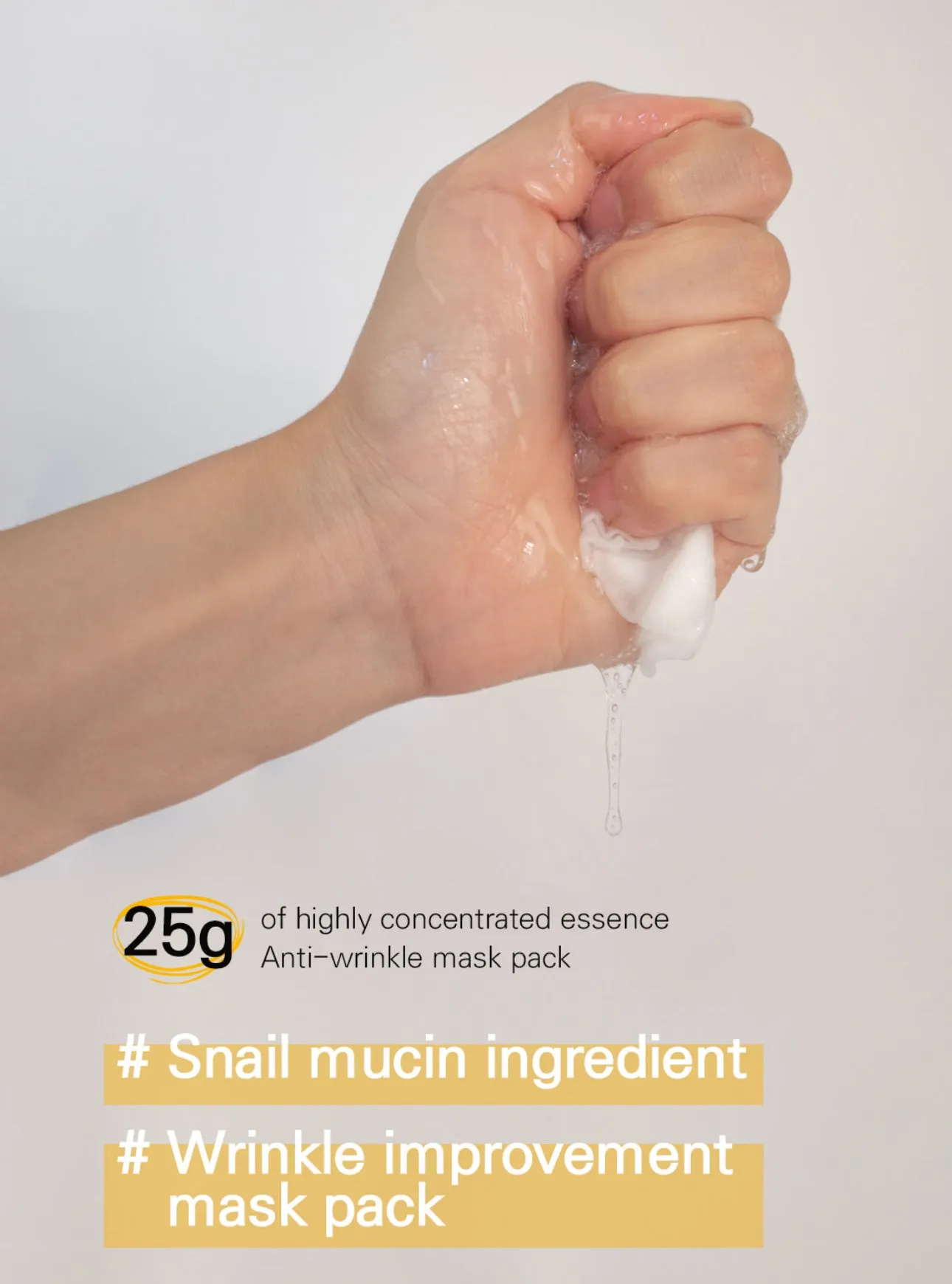 [Deoproce] Lab Therapy 2 Step Mask Pack Snail Anti Wrinkle (25ml*5ea)