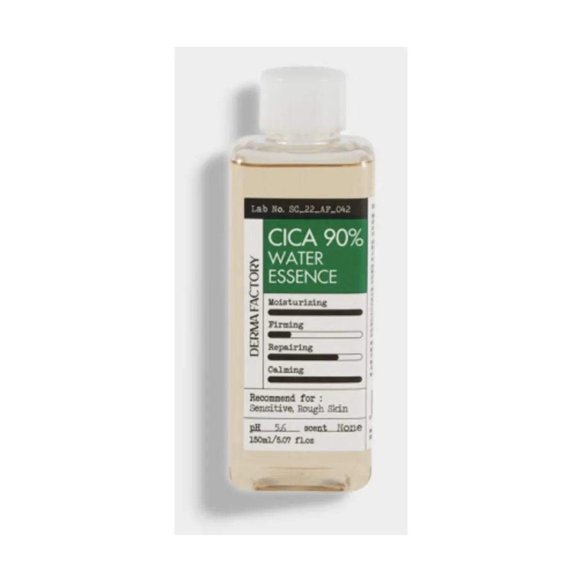 DERMA FACTORY Cica 90% Water Essence 150ml Skin Soothing Moisturizing Repair Centella Asiatica Extract