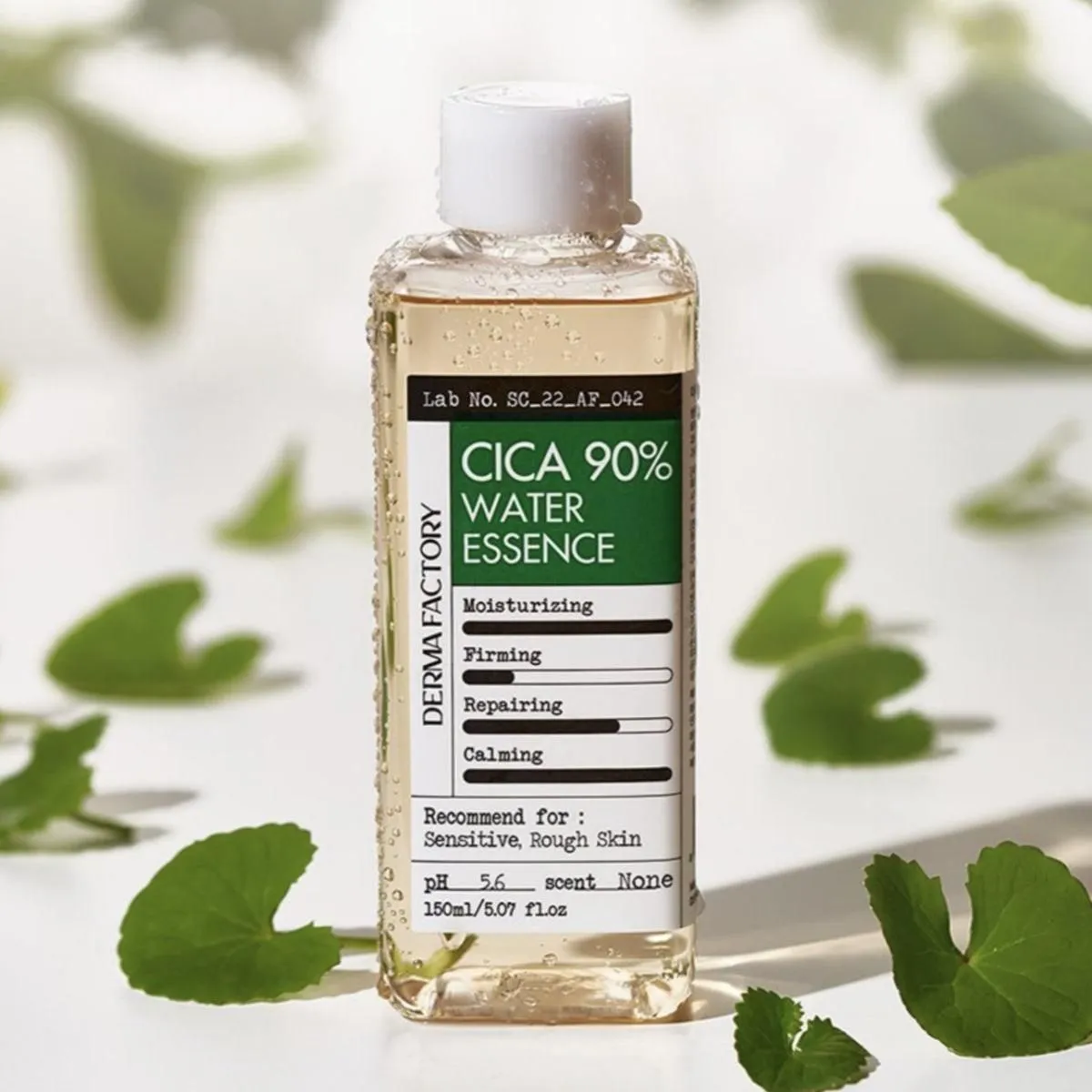 DERMA FACTORY Cica 90% Water Essence 150ml Skin Soothing Moisturizing Repair Centella Asiatica Extract