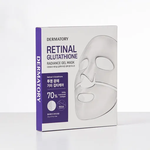 DERMATORY Retinal Glutathione Radiance Gel Mask x 3