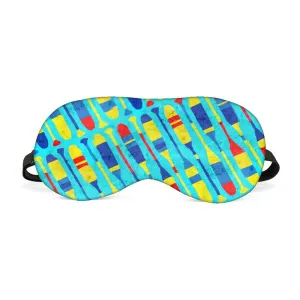 Designer Travel Eye Mask for Sleeping - Baseball Bat - Made in India