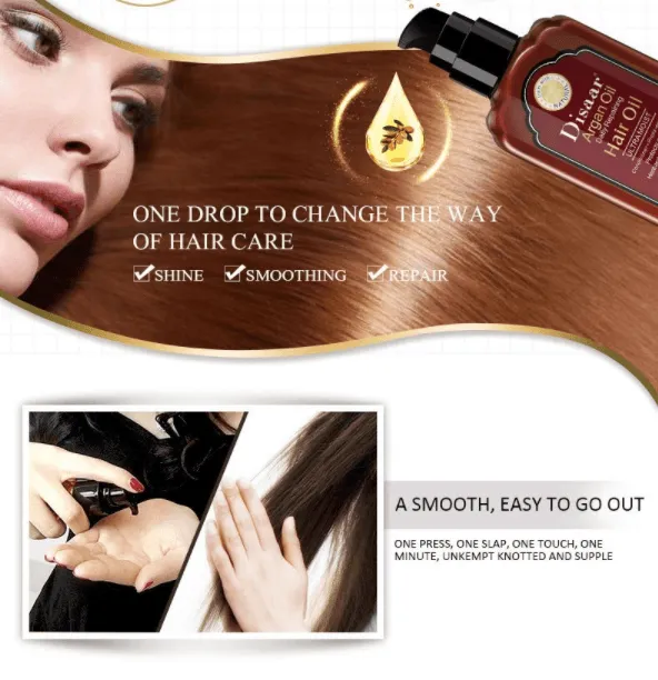 Disaar Argan Oil Daily Repairing Hair Oil - 120ml