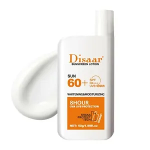 Disaar SPF 60 Sunscreen Lotion 50g Whitening