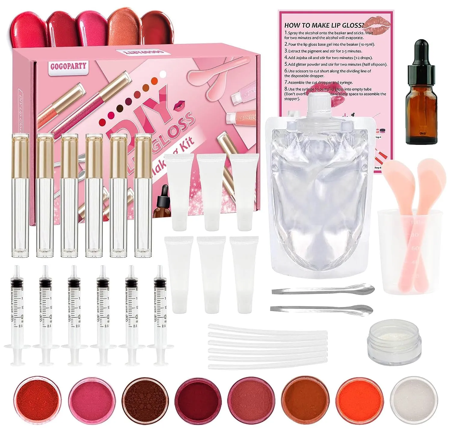 DIY Lip Gloss Base Making Kit