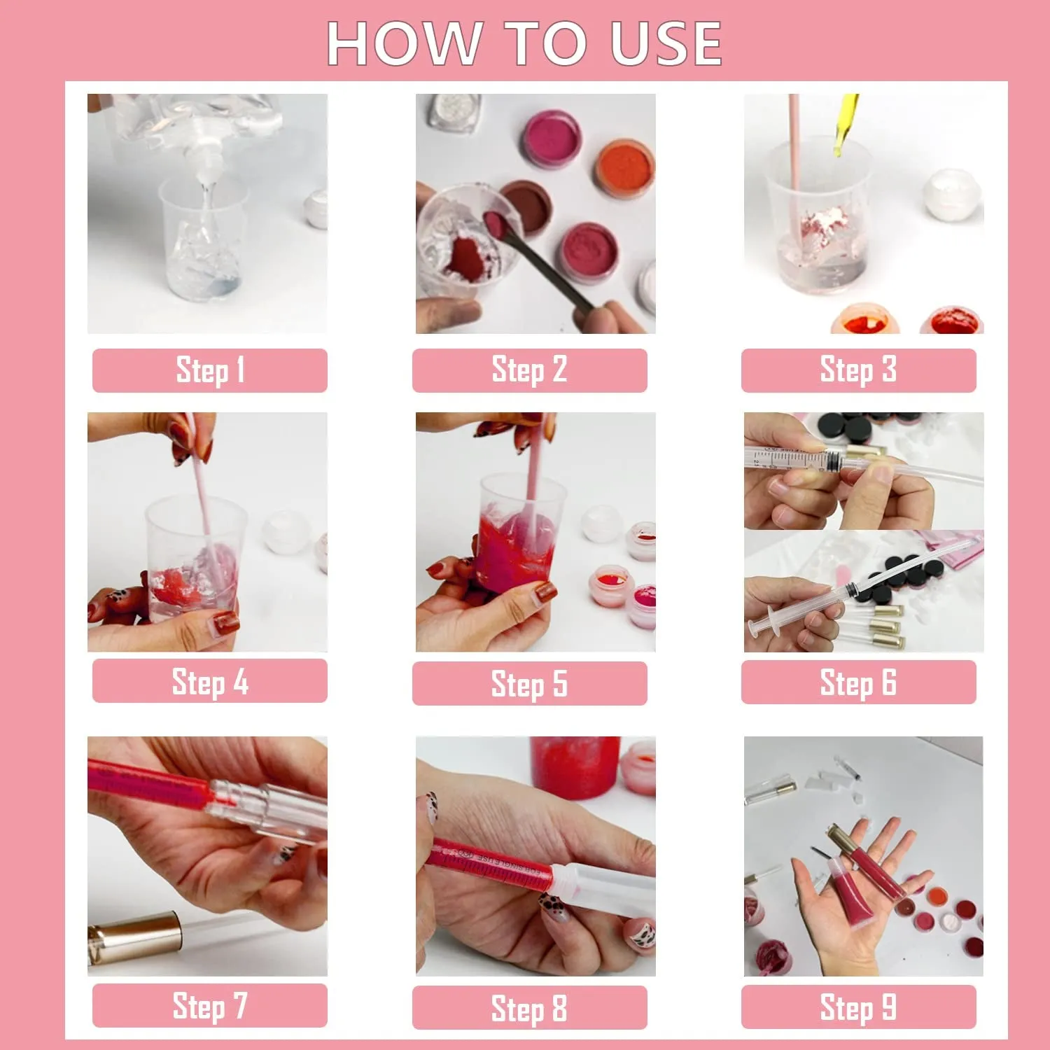 DIY Lip Gloss Base Making Kit