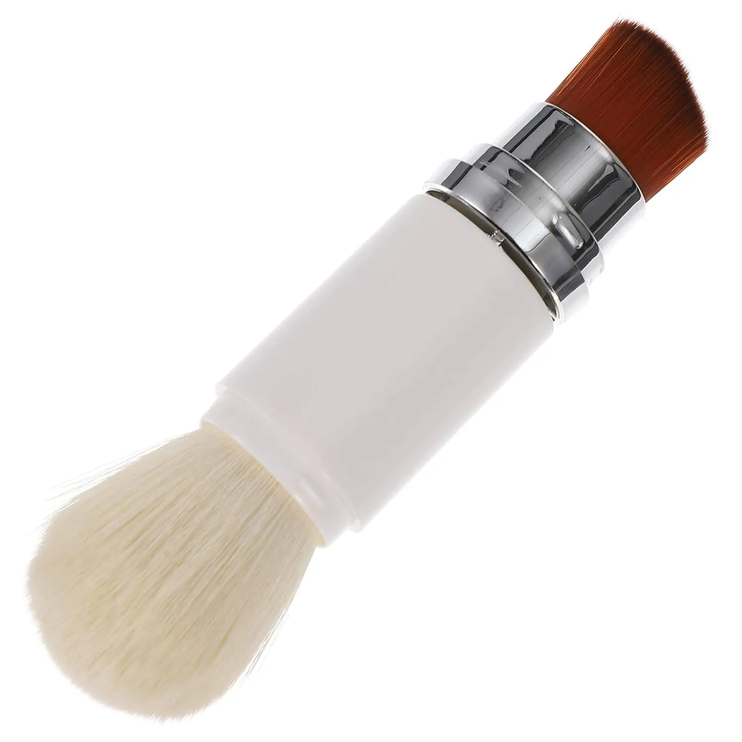 Double Headed Telescopic Makeup Brush Retractable Blush Foundation Powder Tool for Daily Use for Beginners and Professionals Easy to Clean and Maintain for Any Occasion