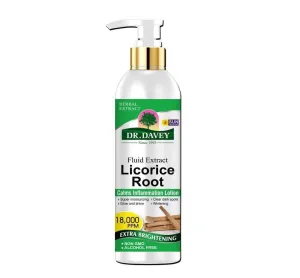 Dr.Davey Fluid Extract Licorice Root Calms Inflammation Lotion 18,000 ppm - 300ml
