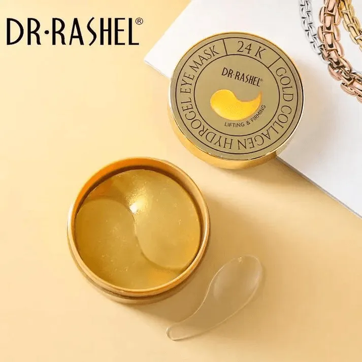 Dr.Rashel 24K Gold Collagen Hydrogel Eye Mask - 60pcs