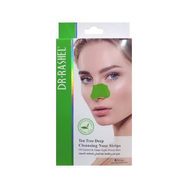 Dr.Rashel Tea Tree Deep Cleansing Nose Strips 6Pcs