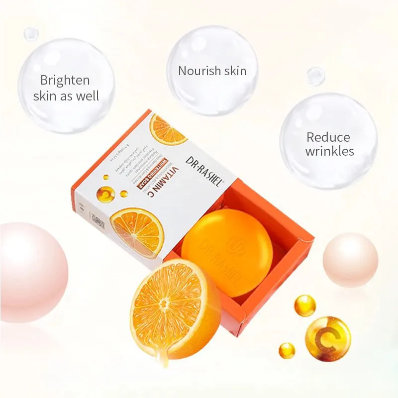 Dr.Rashel Vitamin C Brightening & Anti Aging Whitening Soap - 100g DRL- 1545