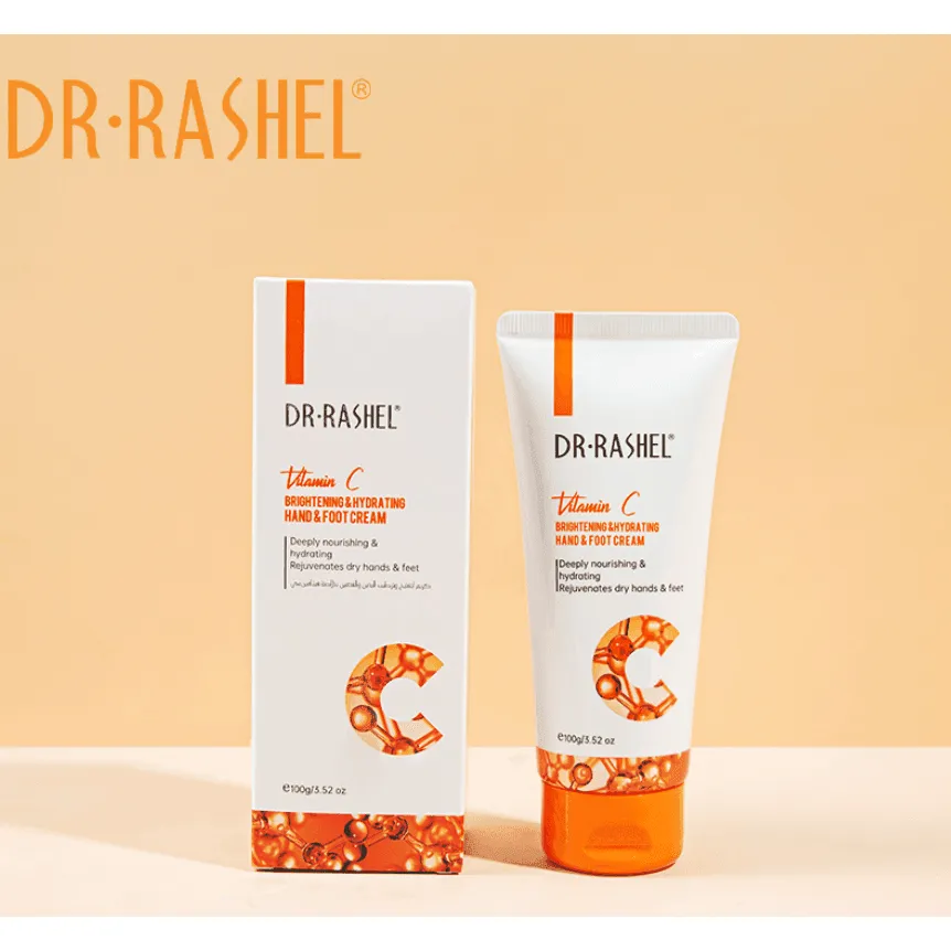 Dr.Rashel Vitamin C Brightening & Hydrating Hand & Foot Cream - 100g