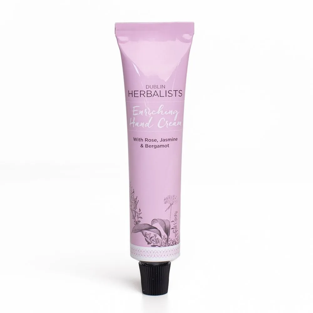 Dublin Herbalists Enriching Hand Cream with Rose, Jasmine & Bergamot