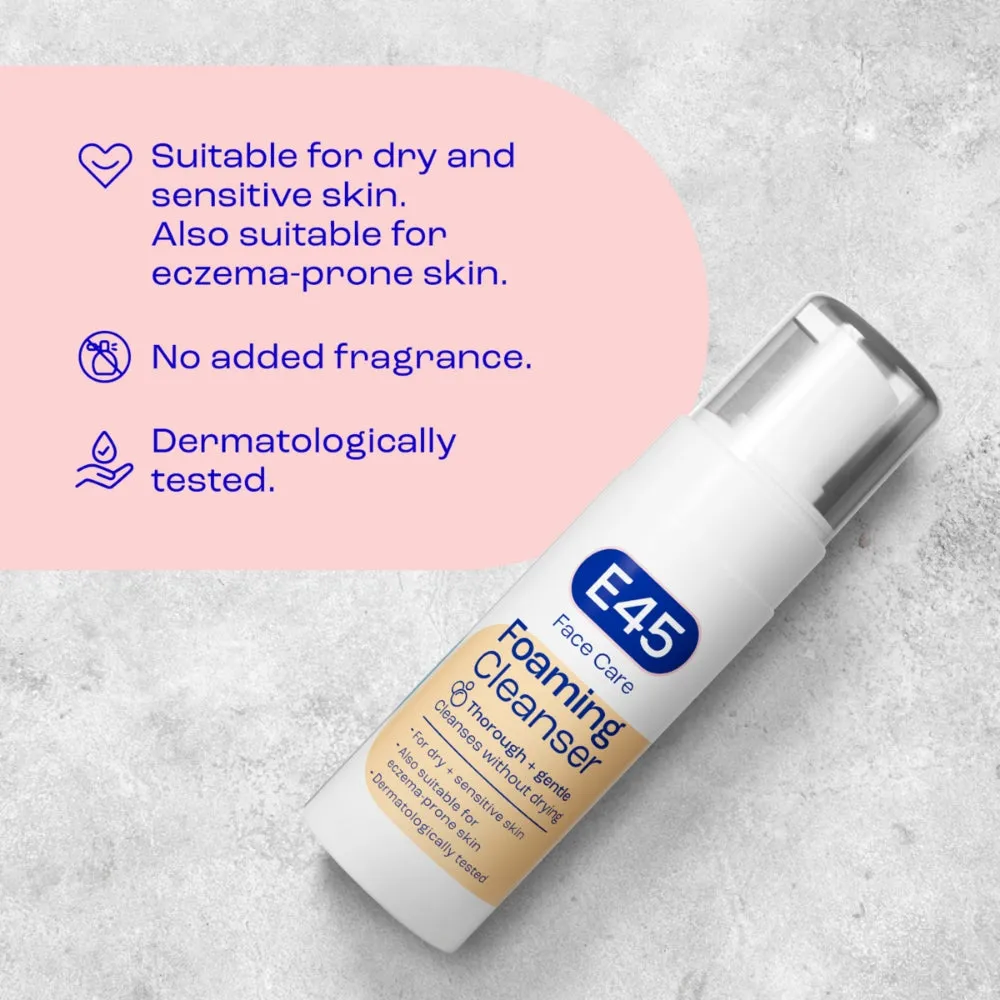 E45 Face Foaming Cleanser 150ml