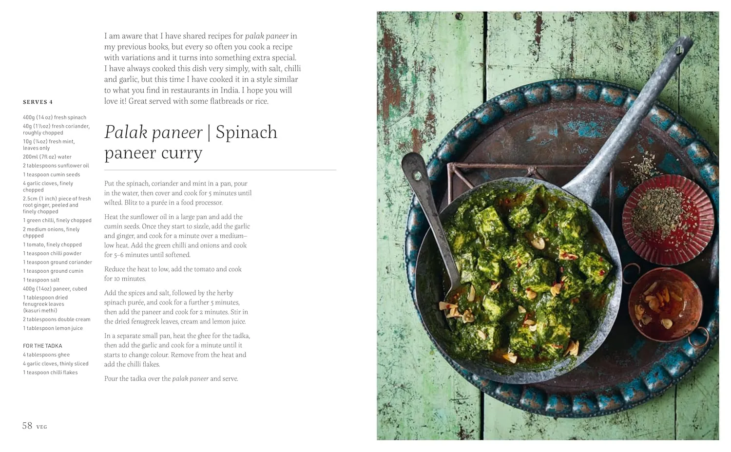 Easy Indian Vegetarian: Delicious recipes for every day (Chetna Makan) *Signed*