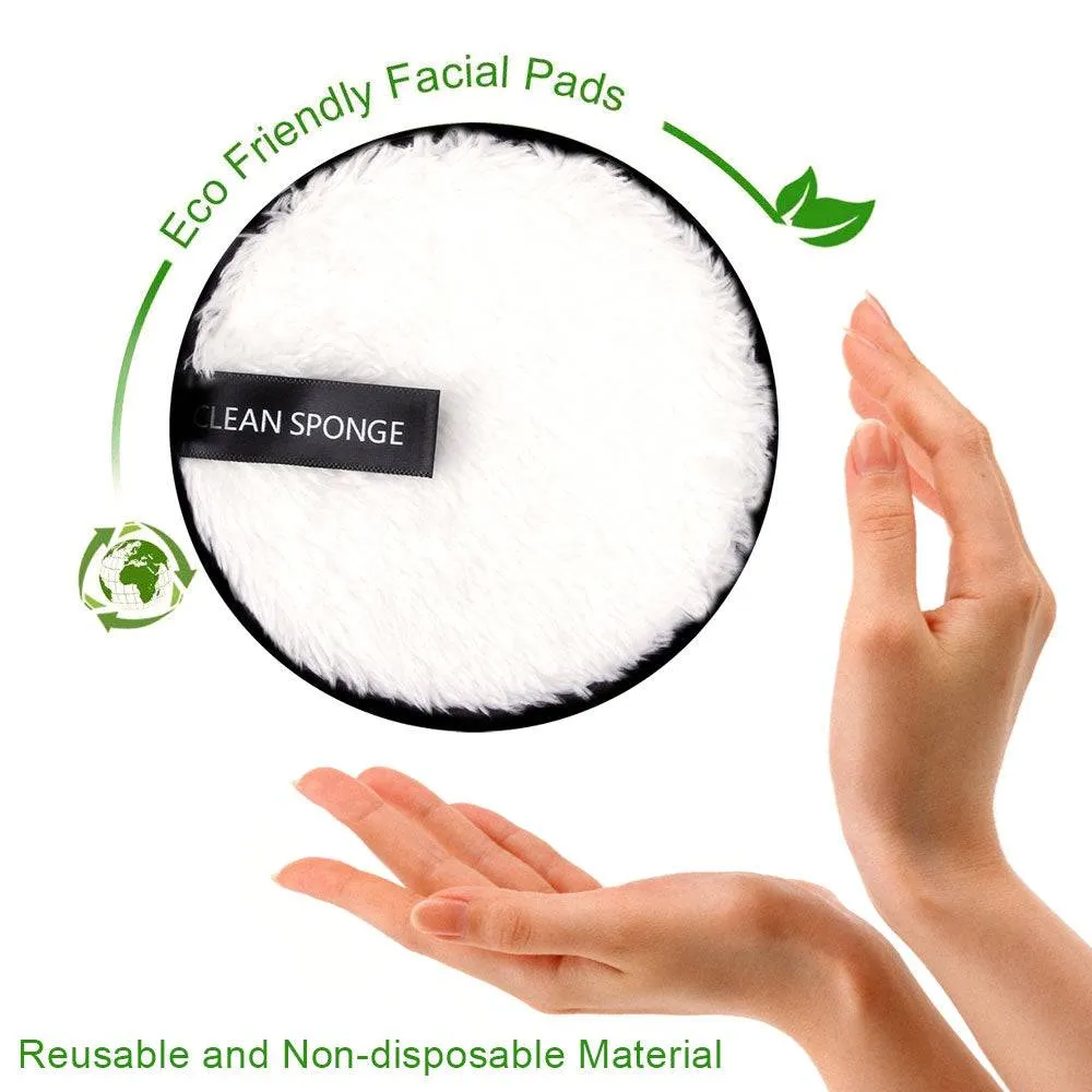 Effortless Makeup Removal Microfiber Reusable Pads for Cost-Effective Beauty