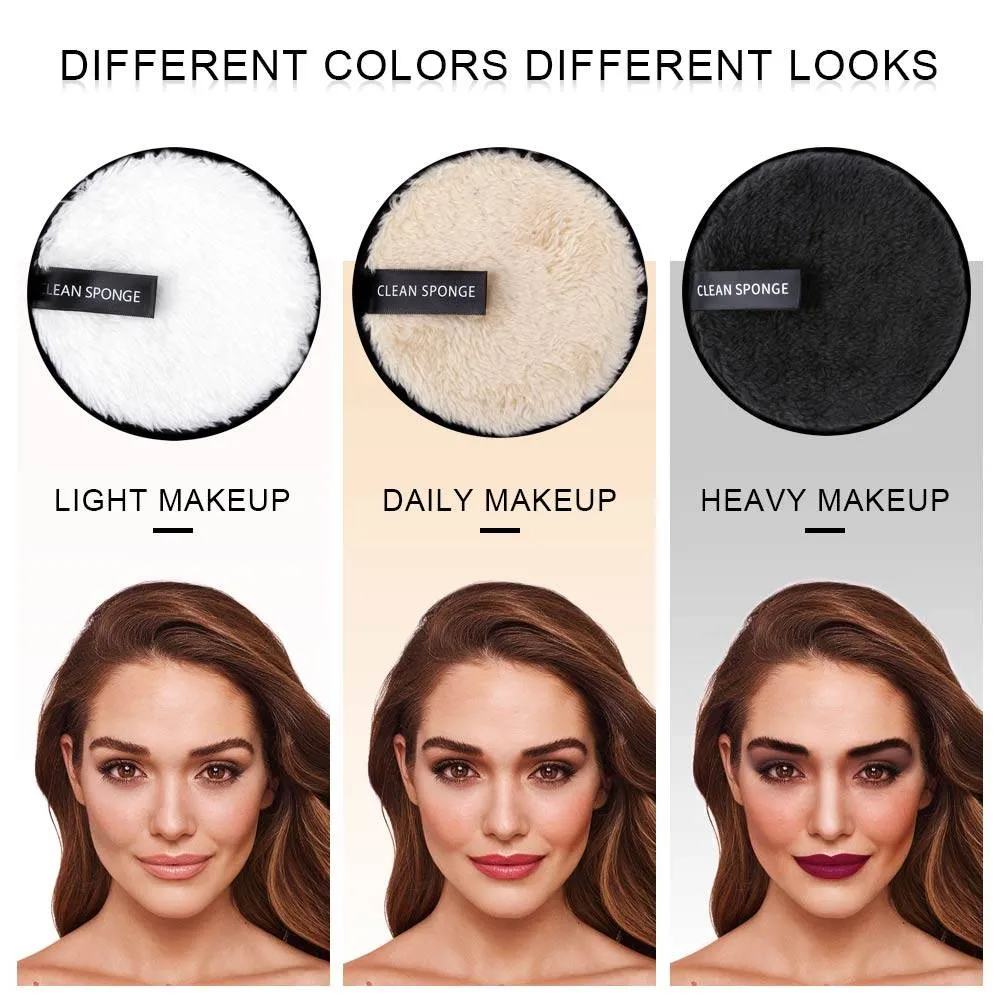 Effortless Makeup Removal Microfiber Reusable Pads for Cost-Effective Beauty