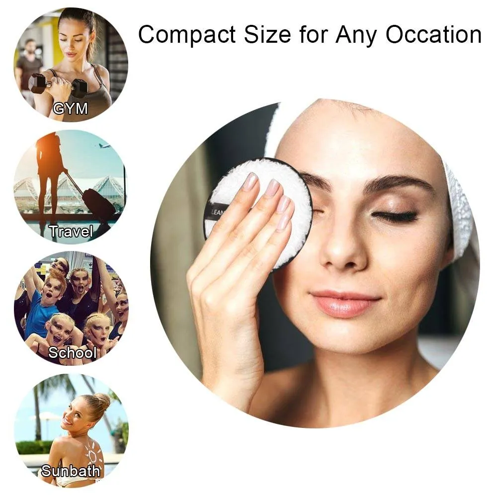 Effortless Makeup Removal Microfiber Reusable Pads for Cost-Effective Beauty
