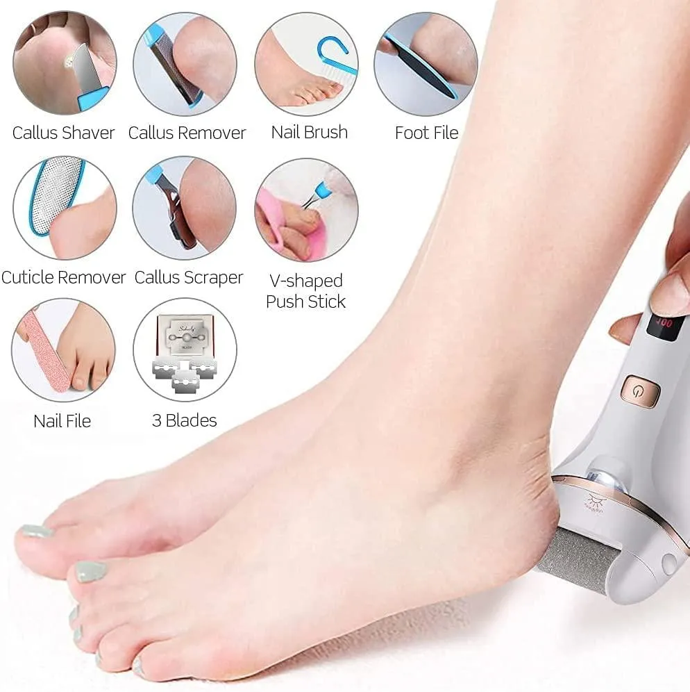 Electric Callus Remover Foot File, Can be Used Wet and Dry
