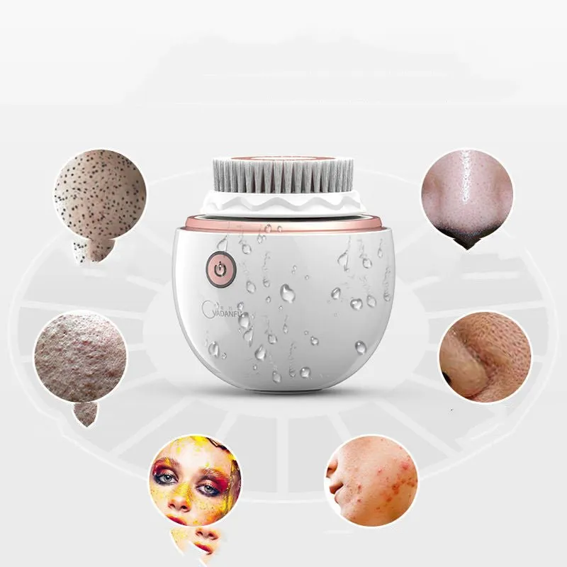 Electric Facial Cleanser Face Brush - Skin Care, Exfoliator, Beauty Egg Shape Brush