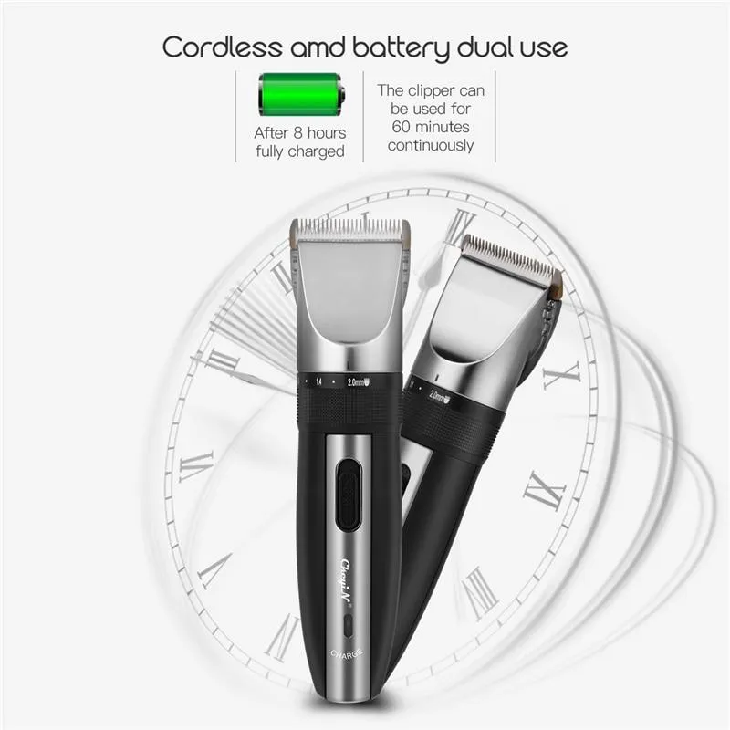 Electric Haircut Machine with Limit Combs