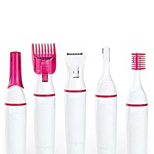 Electric Multifunctional Hair Trimmer 5 In 1 Hair Removal Set Razor