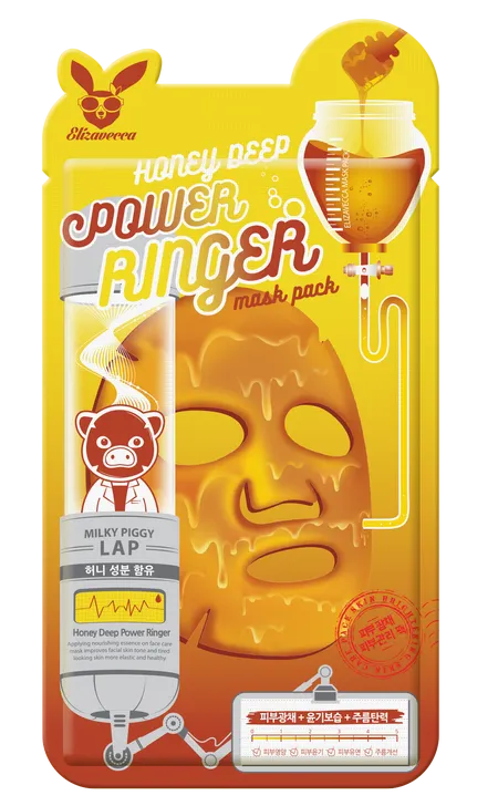 Elizavecca - Honey Deep Power Ringer Mask Pack (1pc)