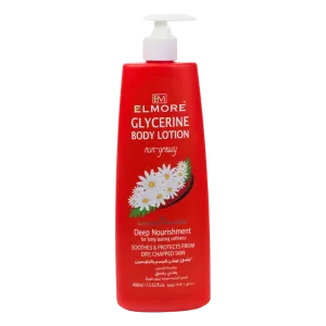 Elmore Glycerine Body Lotion With Chamomile Flower Extract 400ml