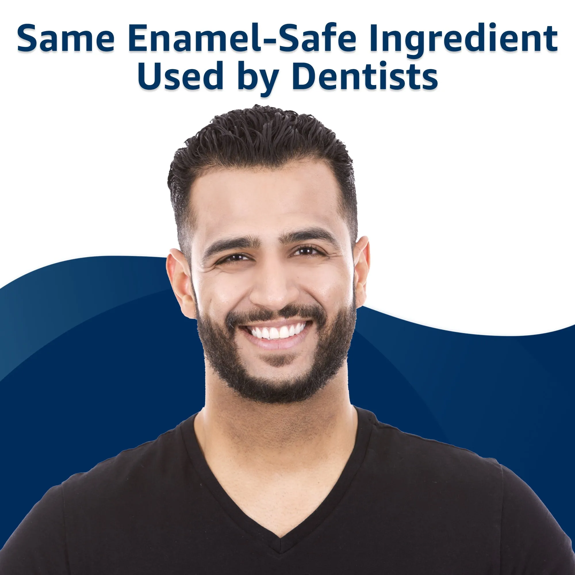 Equate Timeless White Whitening Strips, Enamel-Safe, 20 Whitening Strips (10 Treatments)
