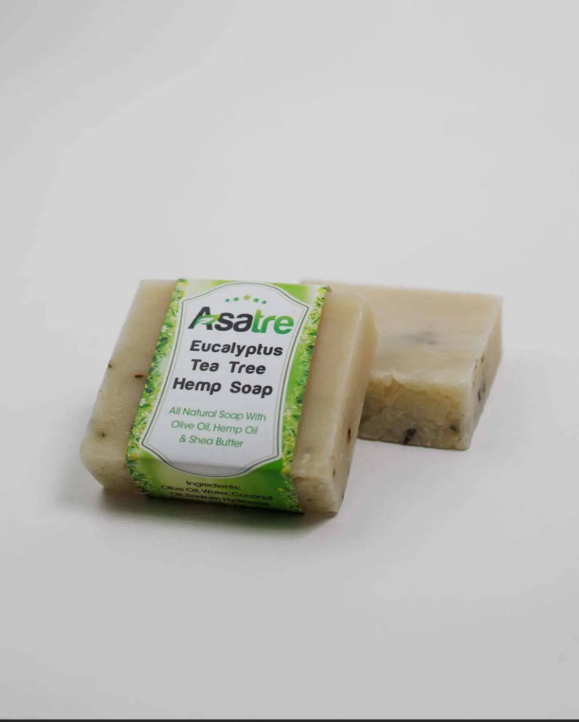 Eucalyptus Soap - Energizing & Natural Eucalyptus Tea Tree Hemp Soap