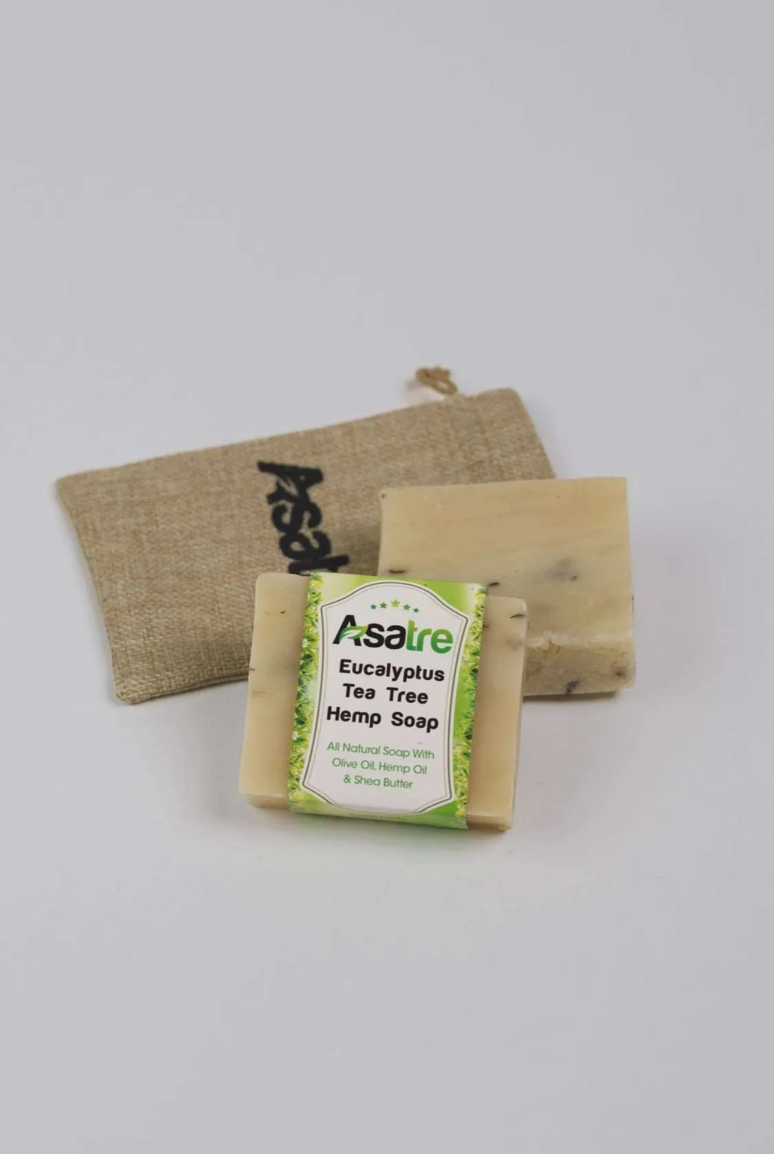 Eucalyptus Soap - Energizing & Natural Eucalyptus Tea Tree Hemp Soap