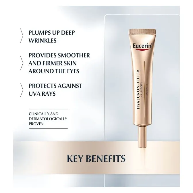 Eucerin Hyaluron   Elasticity Eye Cream SPF15 15ml