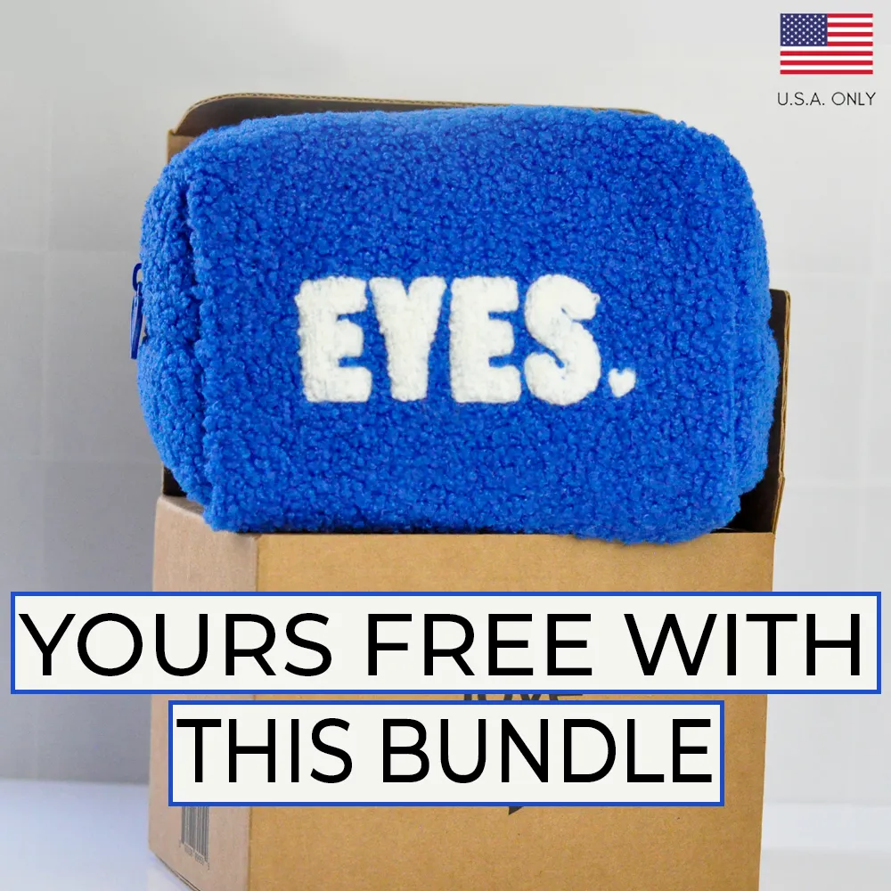Eye Makeup Removal System (  free cosmetic bag)