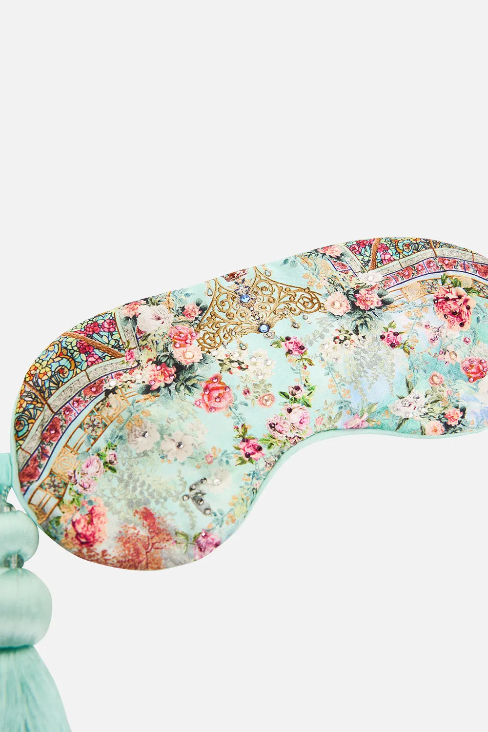 EYE MASK WITH TASSELS AND PILLOW CASE THE JEWELLERY MUSEUM