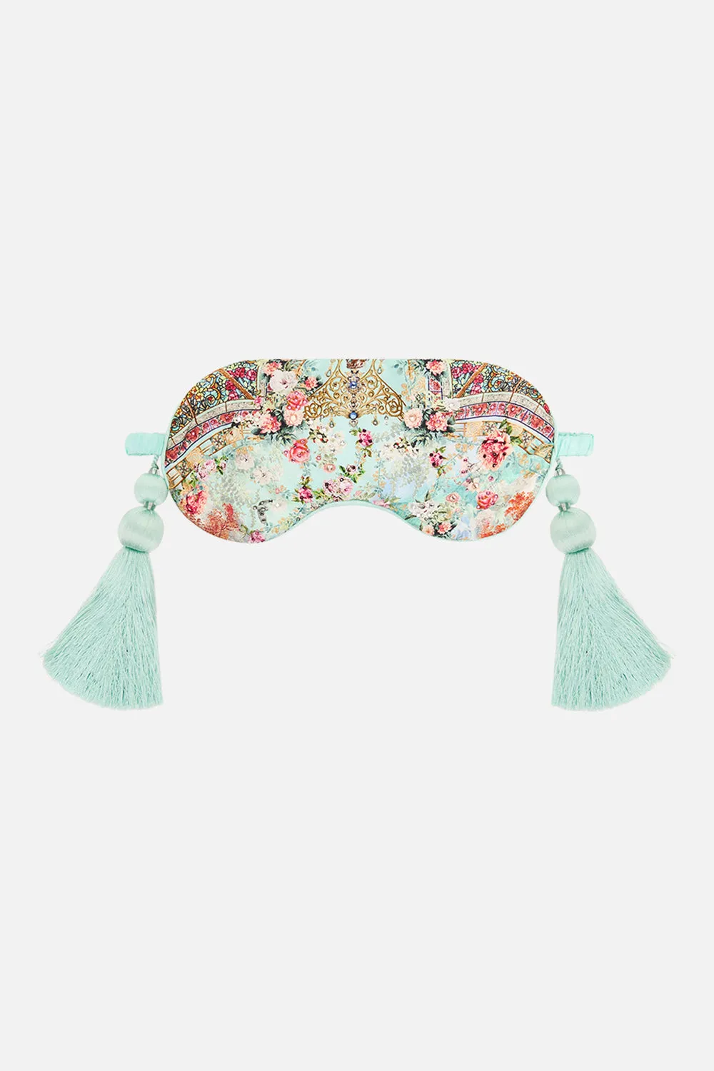 EYE MASK WITH TASSELS AND PILLOW CASE THE JEWELLERY MUSEUM