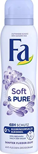 Fa Spray Deodorant, Soft & Pure 150ml