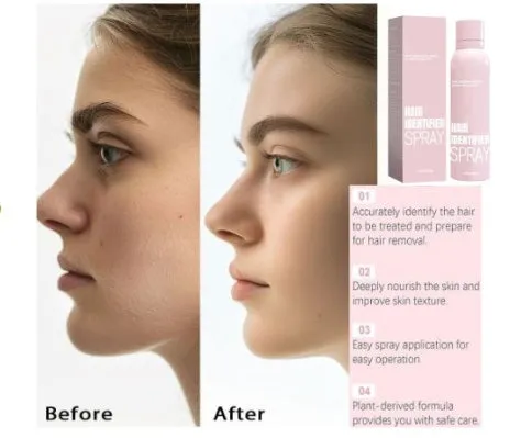 Face and body Hair Identifier Spray - MOQ 12 pcs