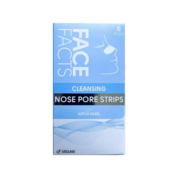 Face Facts Cleansing Nose Pore Strips 6Pcs