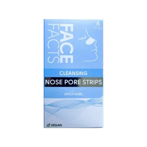 Face Facts Cleansing Nose Pore Strips 6Pcs
