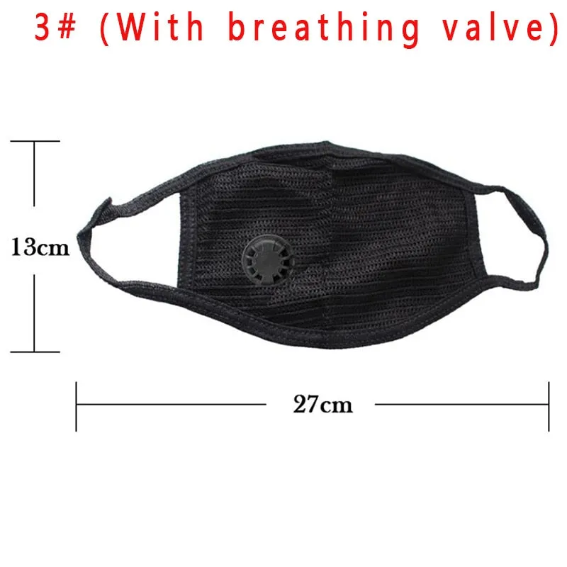 Face mask Pollution proof PM2.5 Dust Respirator Washable Reusable Masks