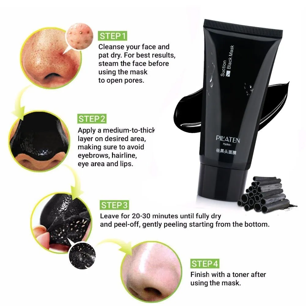 Face Skin Care Suction Nose Blackhead Pore Remover Facial Mask