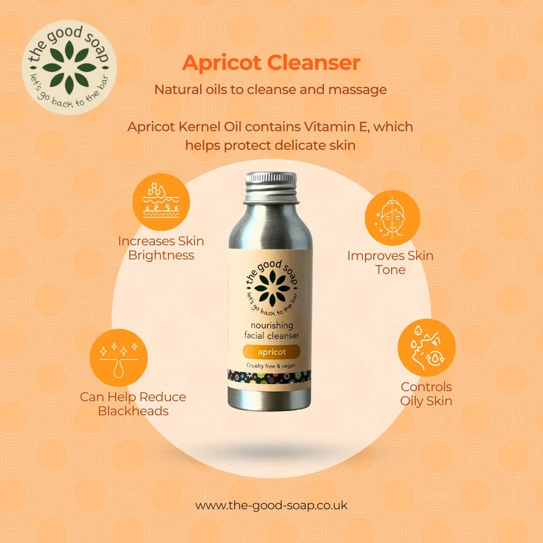 Facial Cleanser with Apricot Kernel Oil