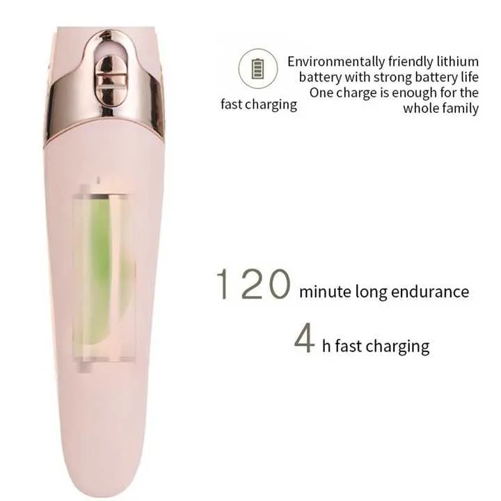 Facial Cleansing Spin Roller & Electric Callus Remover Feet Pack