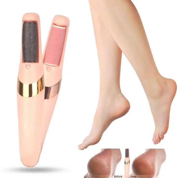Facial Cleansing Spin Roller & Electric Callus Remover Feet Pack