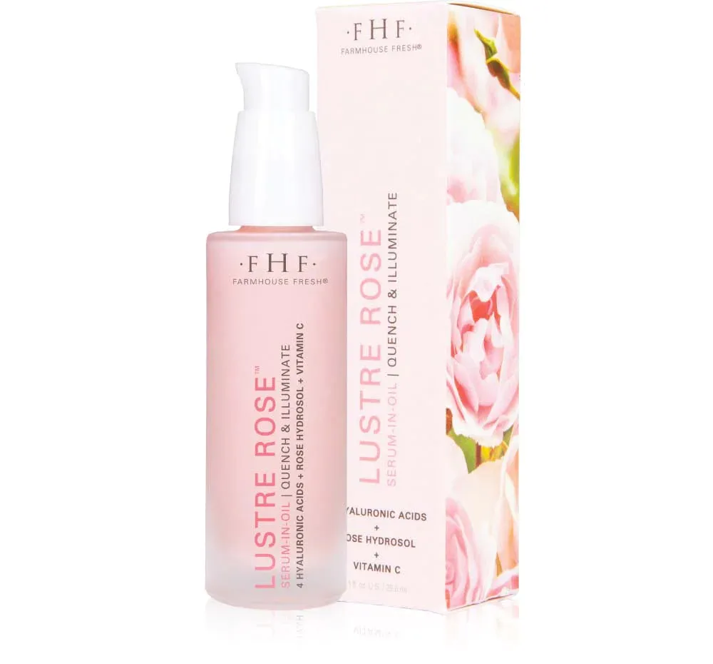 Farmhouse Fresh Lustre Rose Serum in Oil