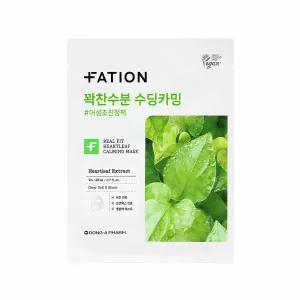 FATION Real Fit HeartLeaf Calming Mask Sheet x 10