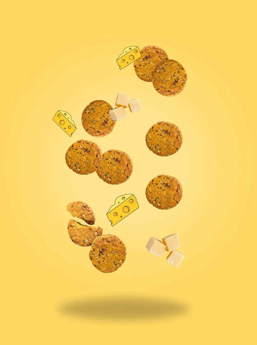 Fodbods Cheesy Cheese Nibbles 100g